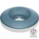 Slow Feeding Rocking Bowl, Kunststoff/TPR, 0,5 l/ø 23 cm, grau/blau